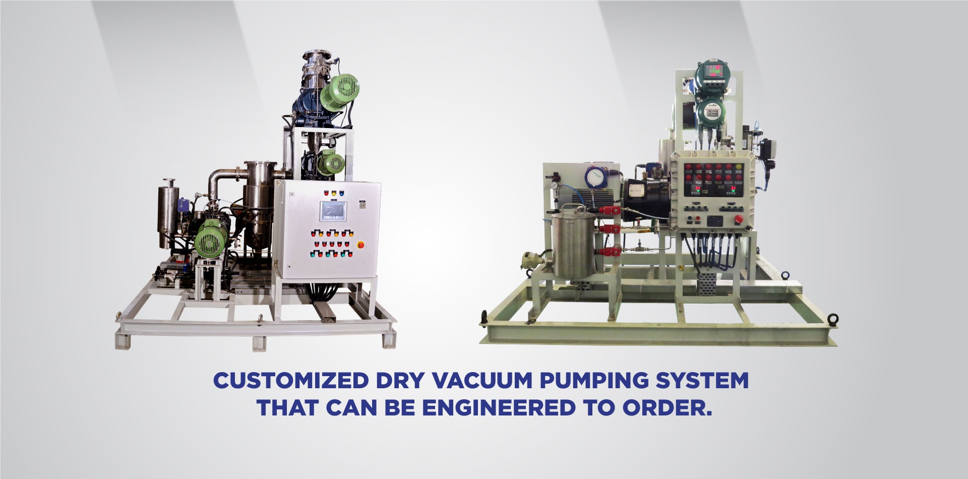 we are second to none in vacuum applications & solutions