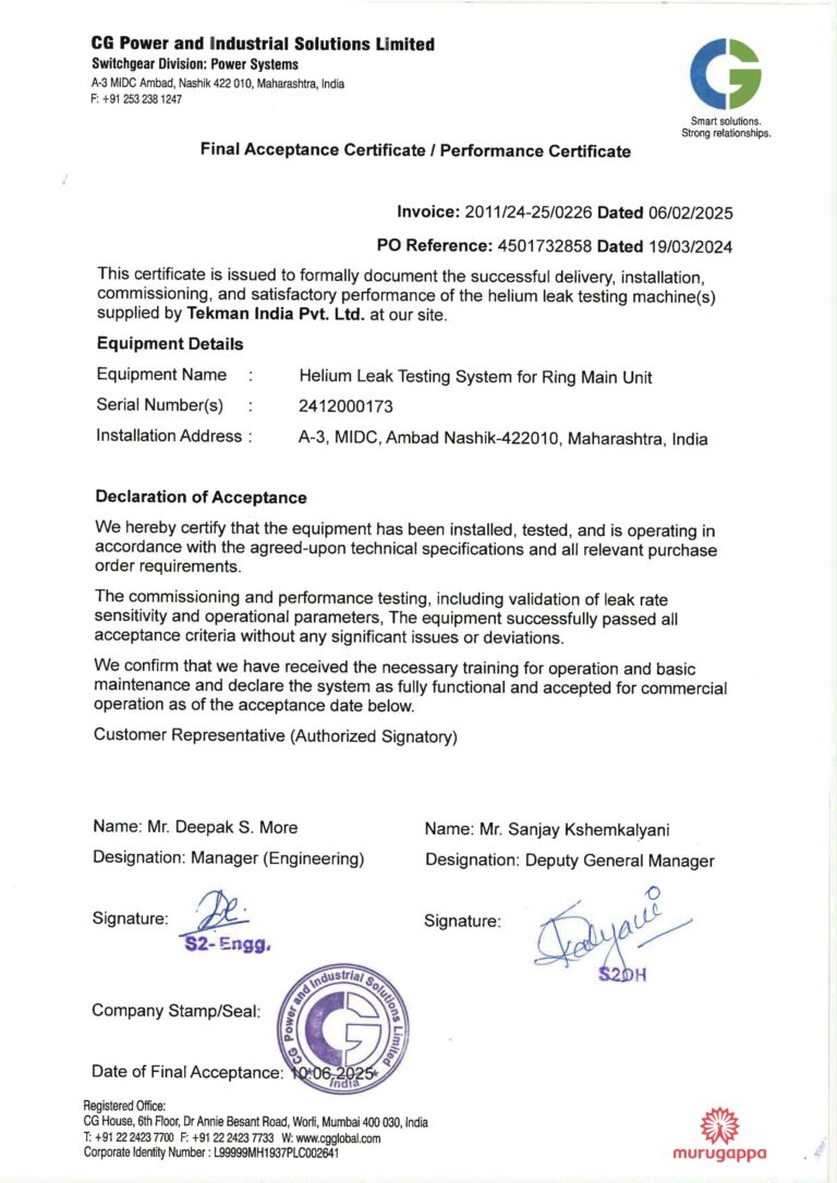 CG Power and Industrial Solutions Limited